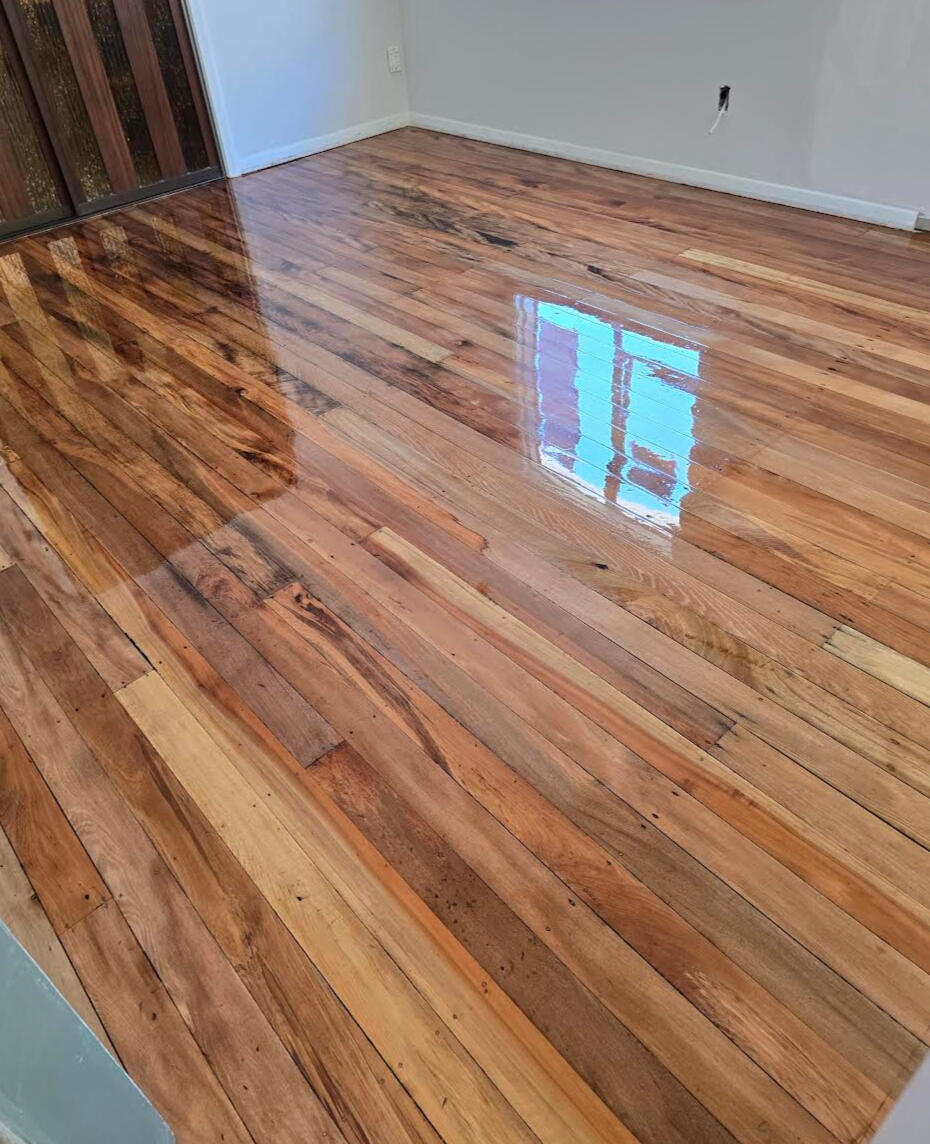 Rimu hardwood floor in Wellington
